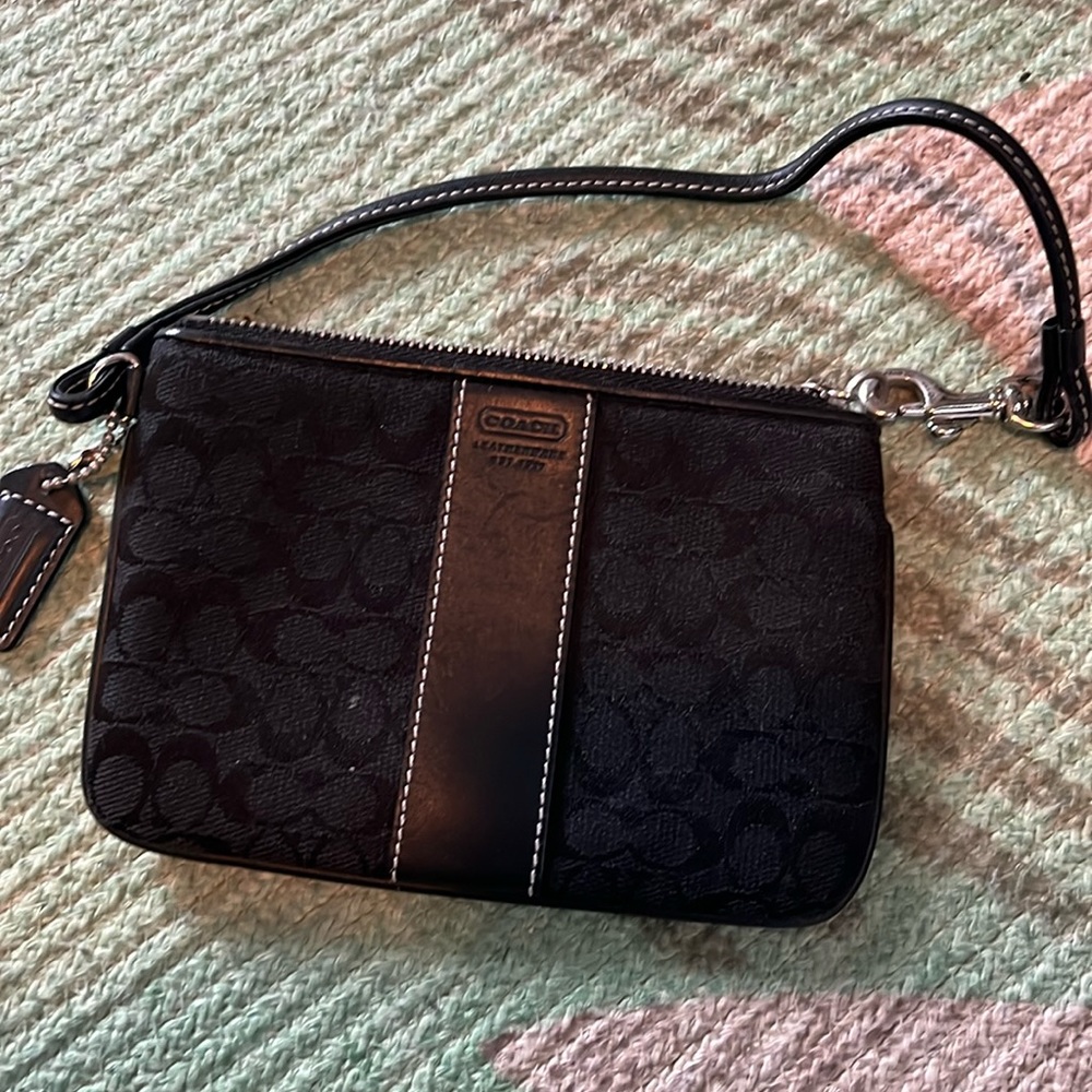 Authentic coach change purse
